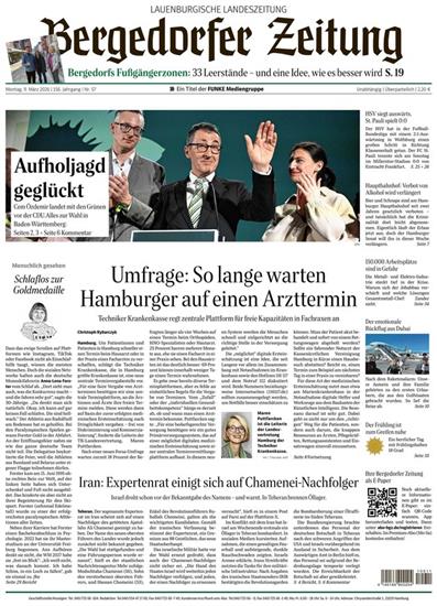 Bergedorfer Zeitung Ausgabe 2026011
