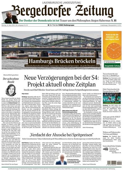 Bergedorfer Zeitung Ausgabe 2026012