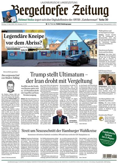 Bergedorfer Zeitung Ausgabe 2026013