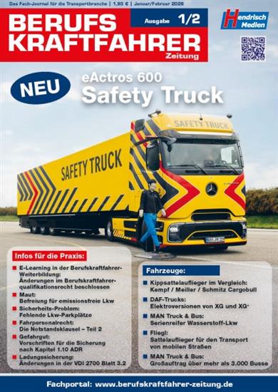 Berufskraftfahrer-Zeitung Ausgabe 2026001