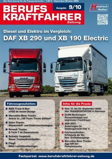 Berufskraftfahrer-Zeitung Ausgabe 2026009