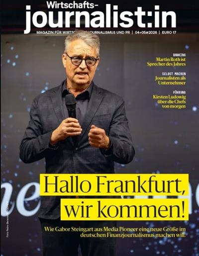 Wirtschaftsjournalist:in Ausgabe 2026004