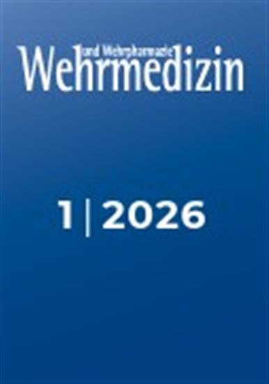 Wehrmedizin und Wehrpharmazie Ausgabe 2026001