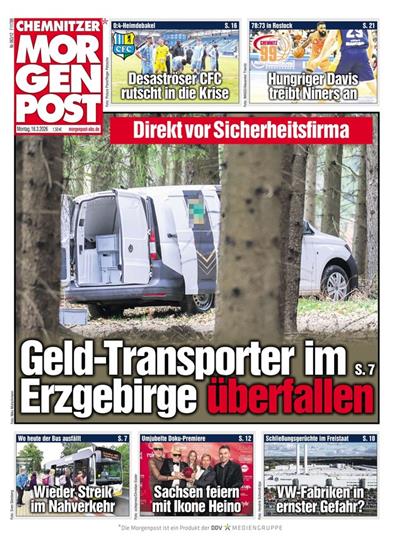Chemnitzer Morgenpost Ausgabe 2026012