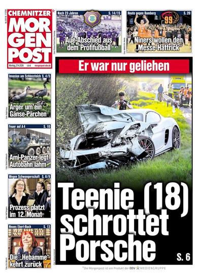 Chemnitzer Morgenpost Ausgabe 2026018