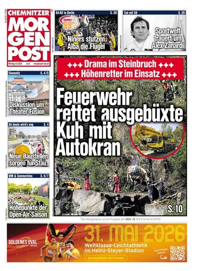 Chemnitzer Morgenpost Ausgabe 2026019