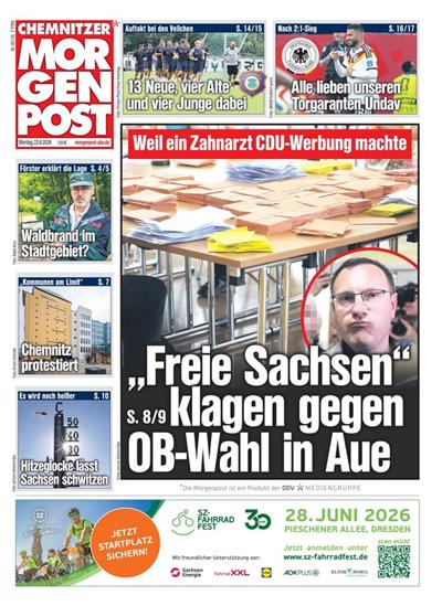 Chemnitzer Morgenpost Ausgabe 2026026