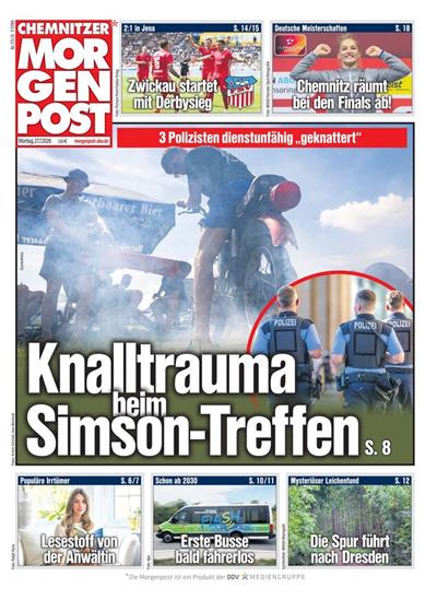 Chemnitzer Morgenpost Ausgabe 2026031