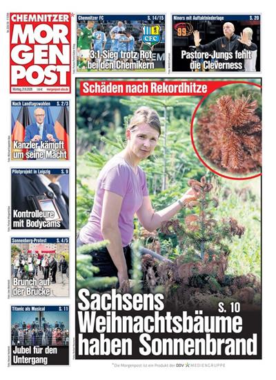 Chemnitzer Morgenpost Ausgabe 2026039