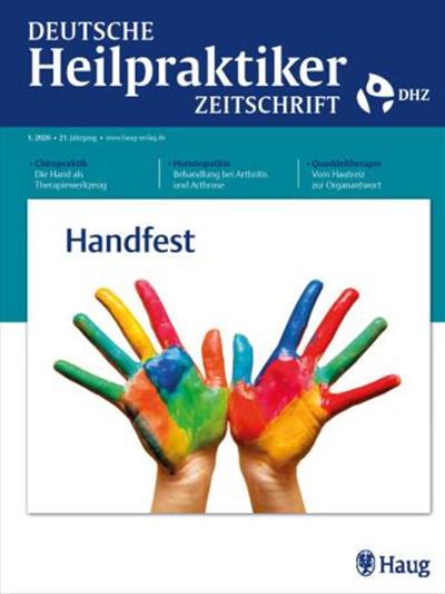 Deutsche Heilpraktiker Zeitschrift - DHZ Ausgabe 2026001