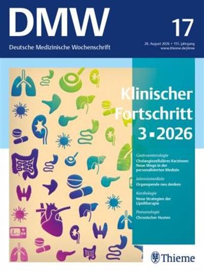 Deutsche Medizinische Wochenschrift - DMW Ausgabe 2026017
