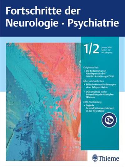 Fortschritte der Neurologie - Psychiatrie Ausgabe 2026001