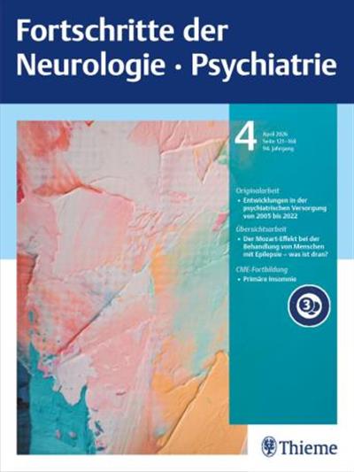 Fortschritte der Neurologie - Psychiatrie Ausgabe 2026004