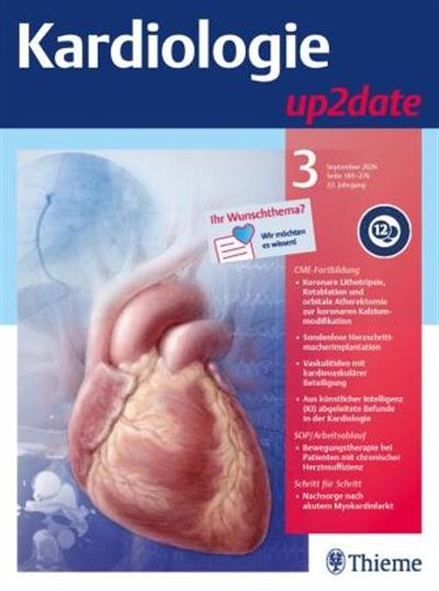 Kardiologie up2date Ausgabe 2026003