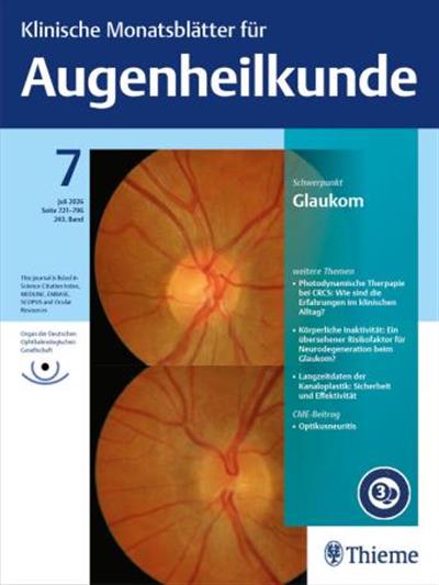 Klinische Monatsblätter für Augenheilkunde Ausgabe 2026007