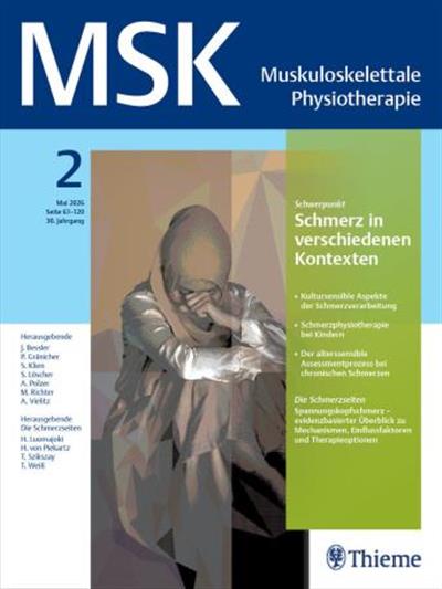 Muskuloskelettale Physiotherapie - MSK Ausgabe 2026002