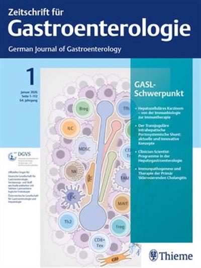Zeitschrift für Gastroenterologie Ausgabe 2026001