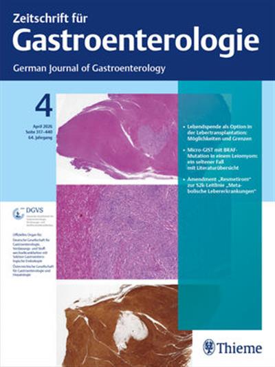 Zeitschrift für Gastroenterologie Ausgabe 2026004