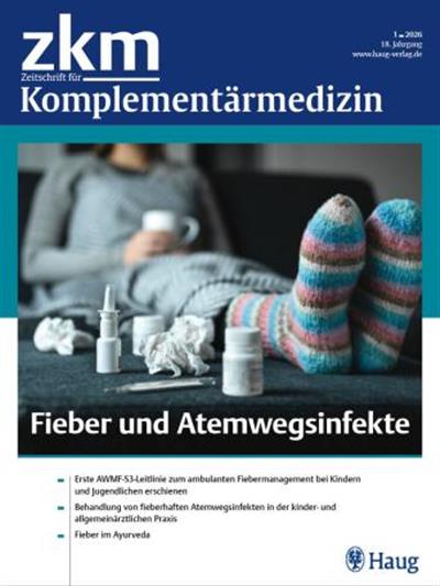 Zeitschrift für Komplementärmedizin - ZKM Ausgabe 2026001