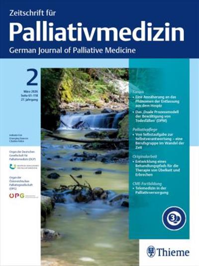 Zeitschrift für Palliativmedizin Ausgabe 2026002