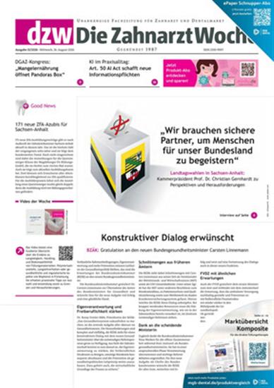Die ZahnarztWoche - dzw Ausgabe 2026013