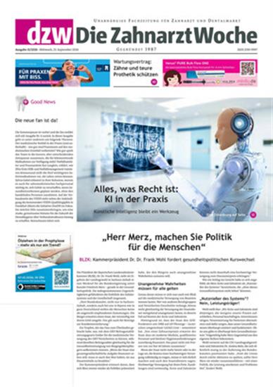 Die ZahnarztWoche - dzw Ausgabe 2026015