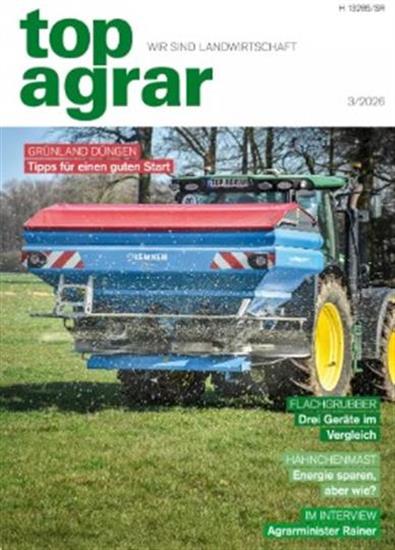 Top Agrar mit Beilage Schwein Ausgabe 2026003