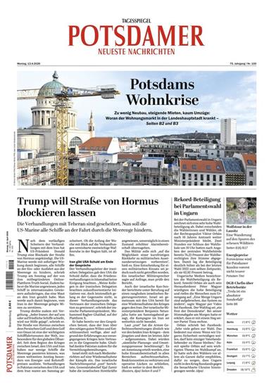 Potsdamer Neueste Nachrichten Ausgabe 2026016