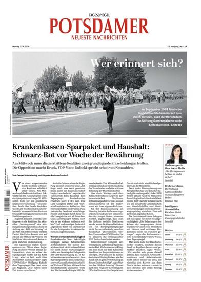 Potsdamer Neueste Nachrichten Ausgabe 2026018
