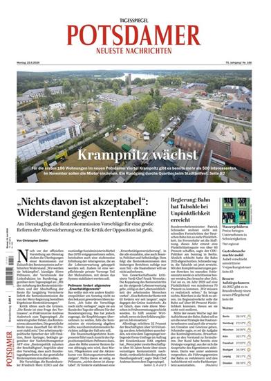 Potsdamer Neueste Nachrichten Ausgabe 2026026