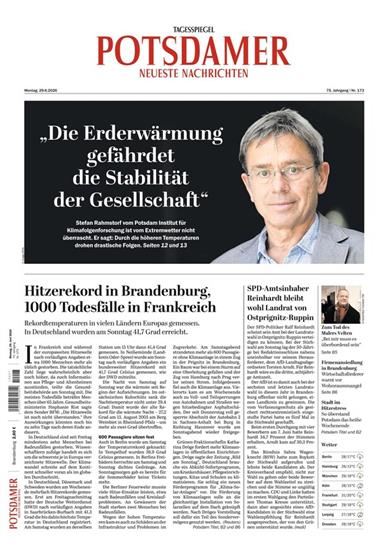 Potsdamer Neueste Nachrichten Ausgabe 2026027