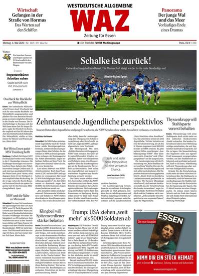 Westdeutsche Allgemeine WAZ Ausgabe 2026019