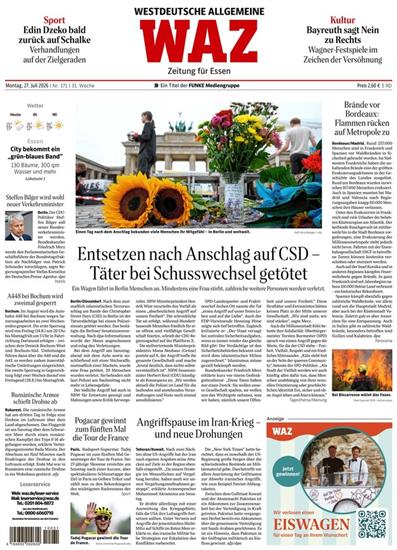 Westdeutsche Allgemeine WAZ Ausgabe 2026031
