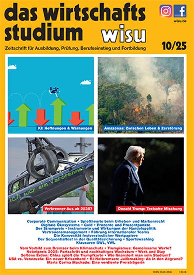 Das Wirtschaftsstudium WISU Ausgabe 2025010