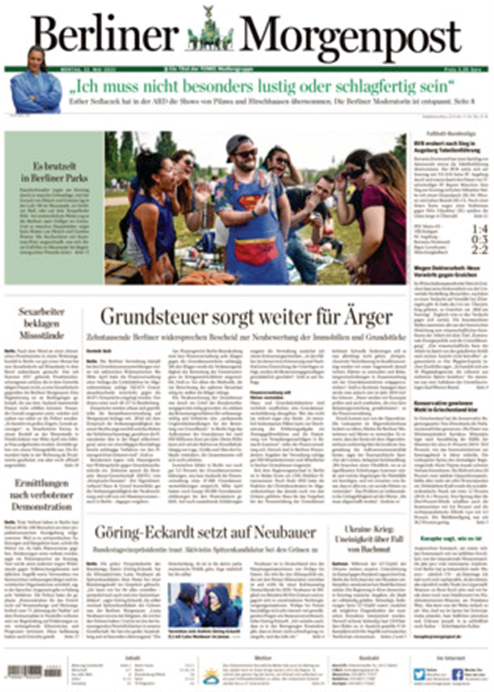 Berliner Abo 35 Rabatt auf Mini und Geschenkabo Presseplus.de
