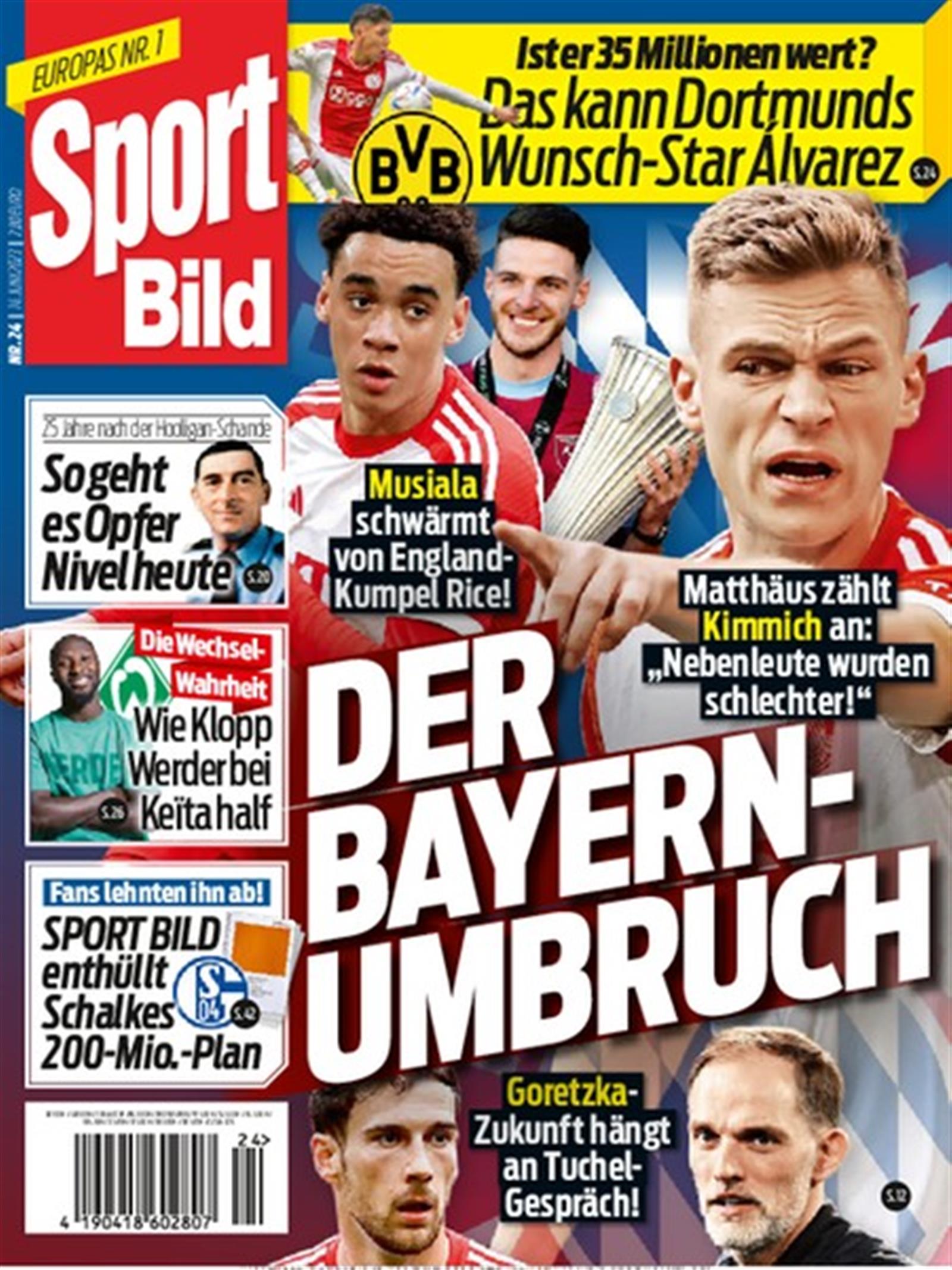 Sport Bild Abo 35% Rabatt auf Mini- und Geschenkabo Presseshop.ch