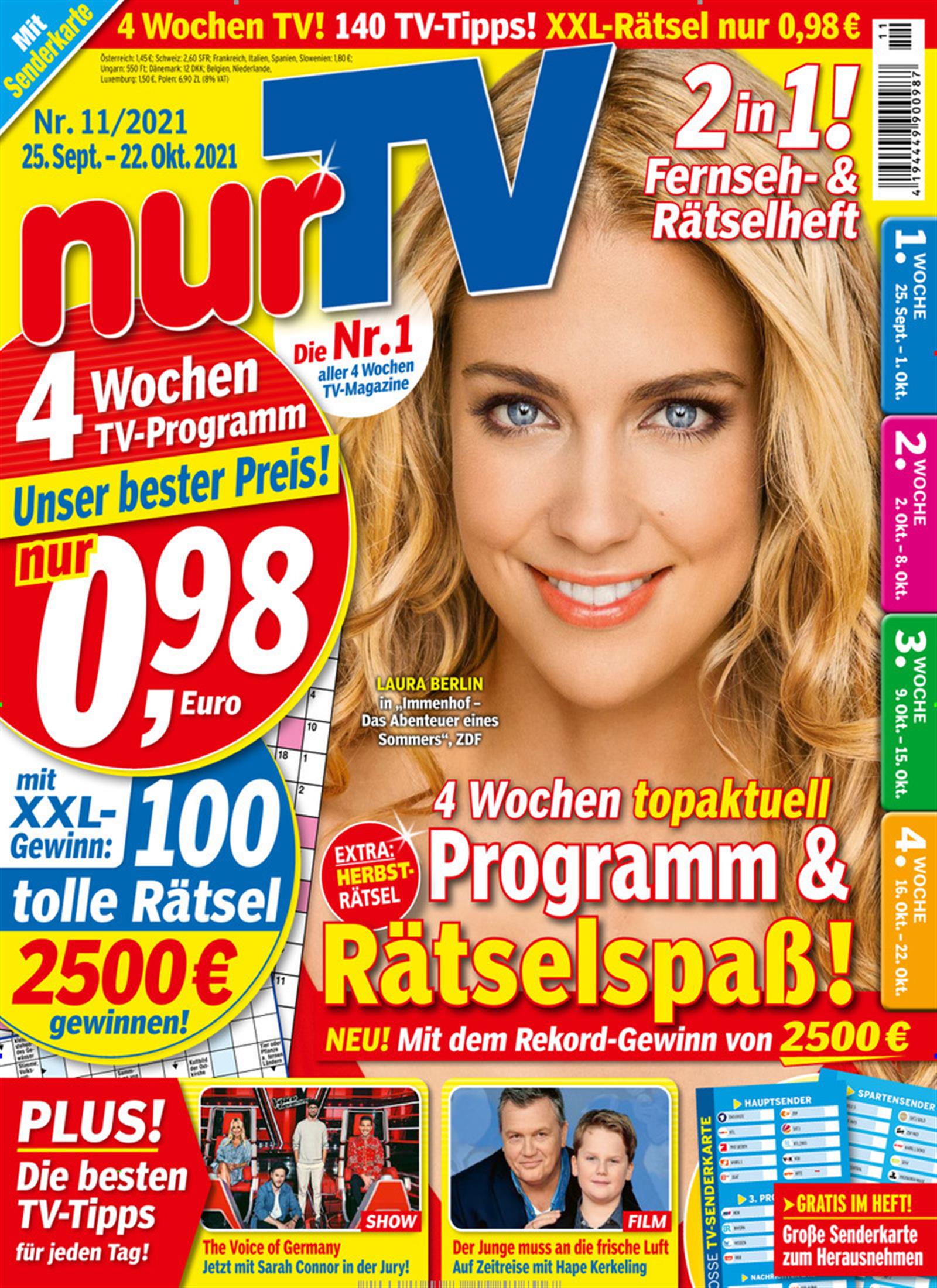 Nur TV Abo 35% Rabatt auf Mini- und Geschenkabo Presseplus.de