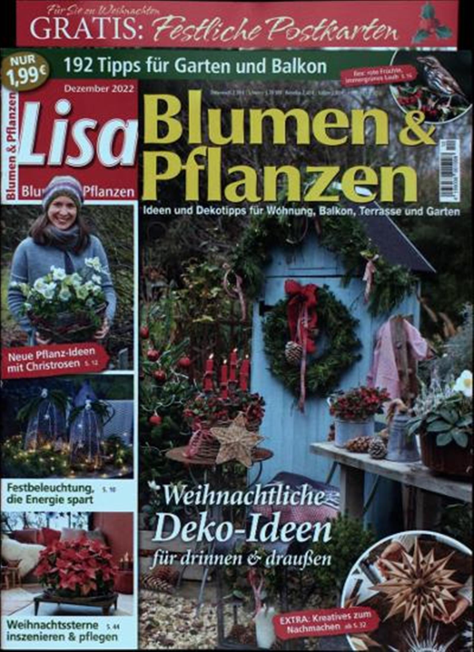 Lisa Blumen & Pflanzen Abo 35 Rabatt auf Mini und Geschenkabo