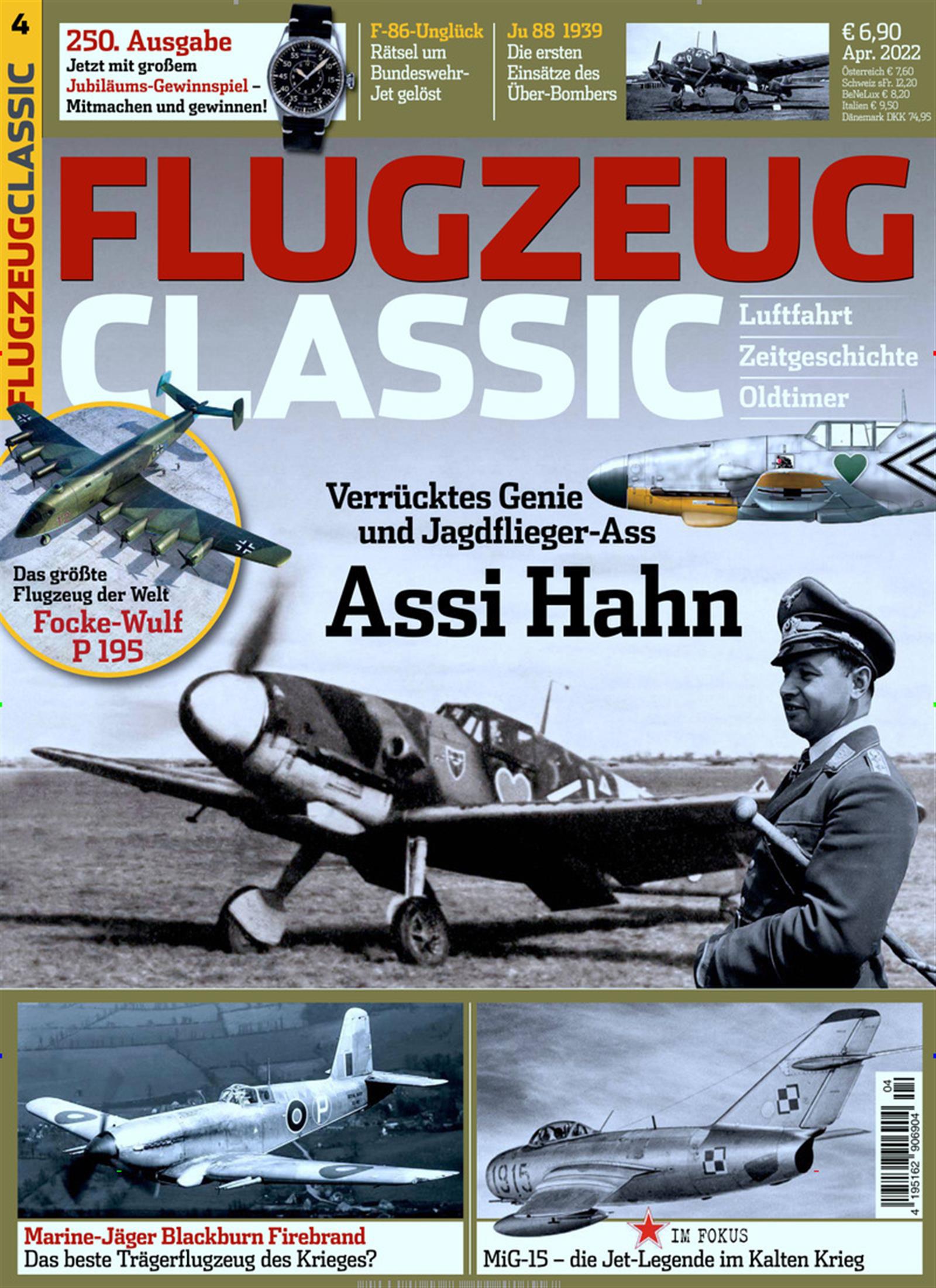 Das Magazin für Luftfahrt Zeitgeschichte und Oldtimer Flugzeug Classic Ausg 