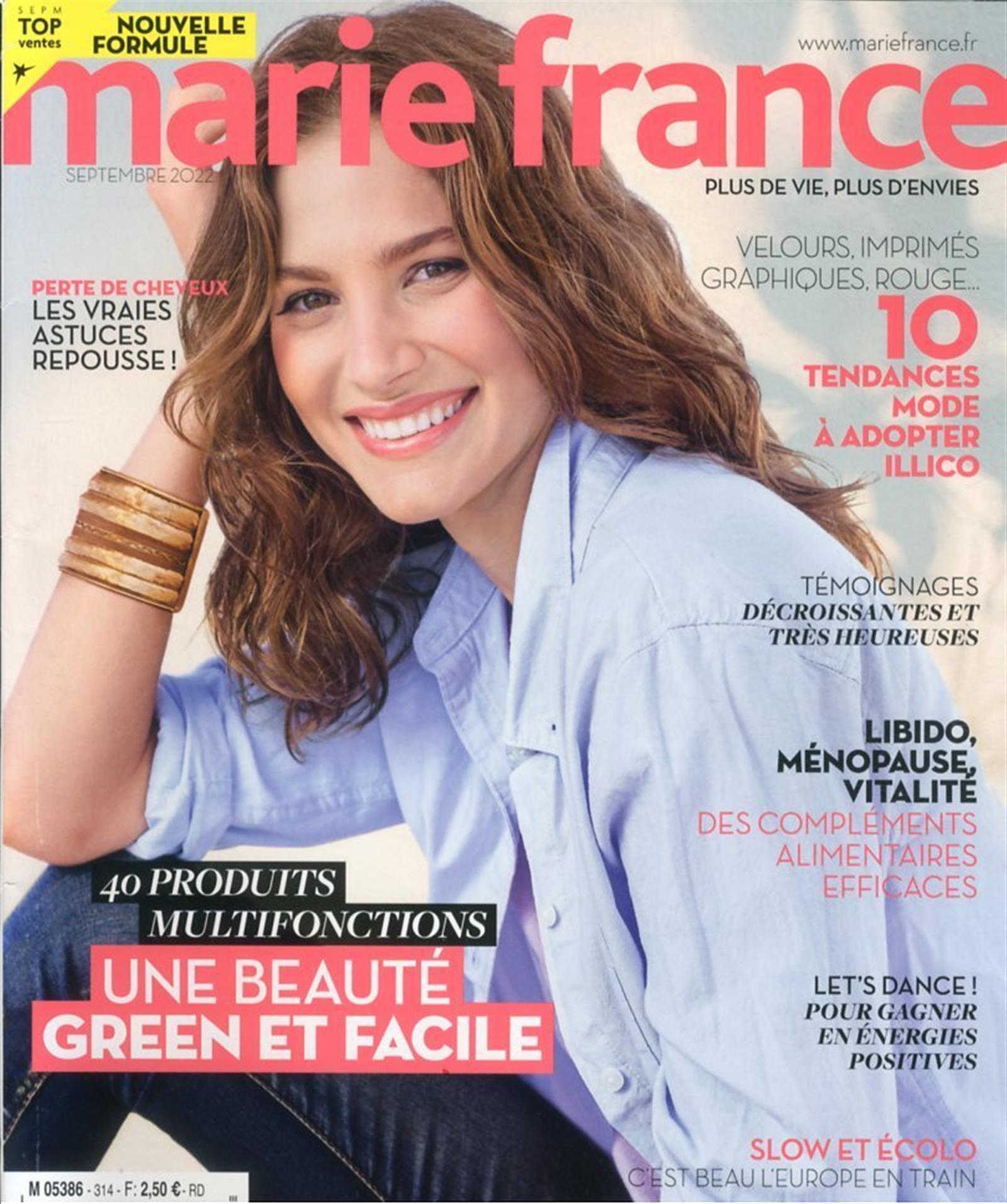 Marie France (F) ▷ 35% Rabatt auf Mini- und Geschenkabo ▷