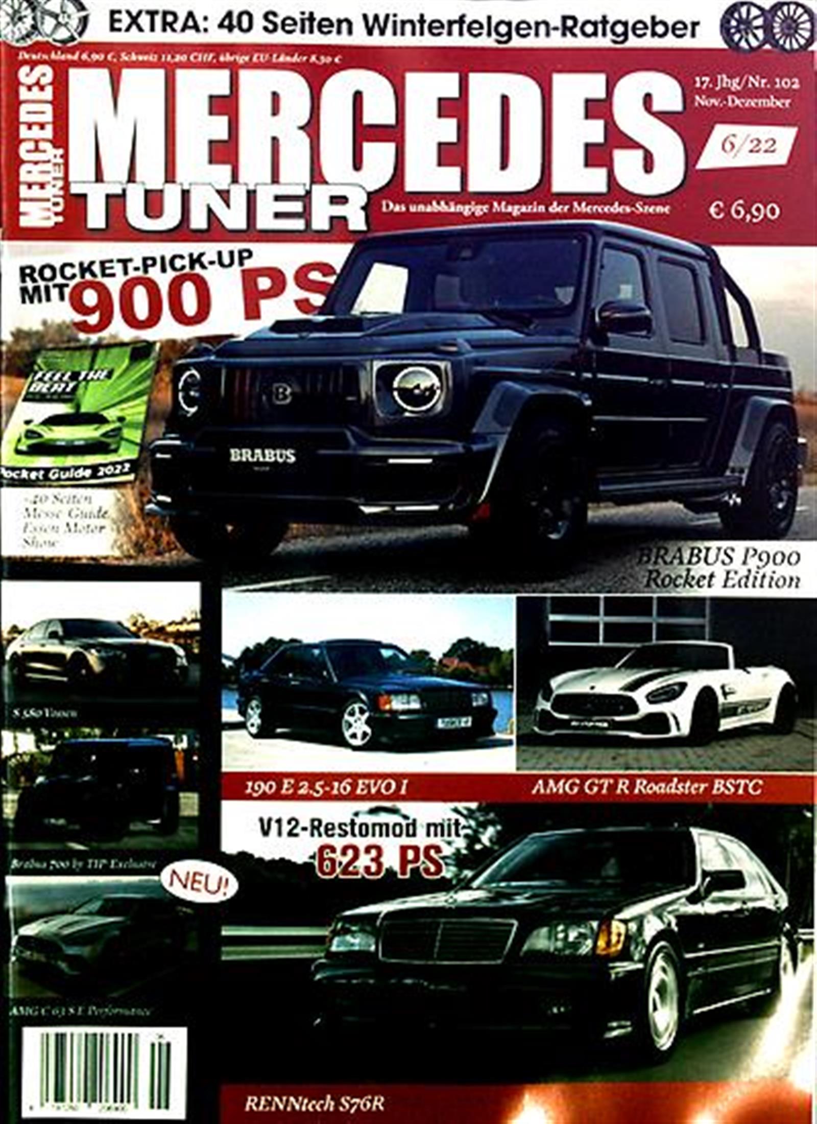 Mercedes Tuner 6/2023 Zeitschrift als Einzelheft oder Abo