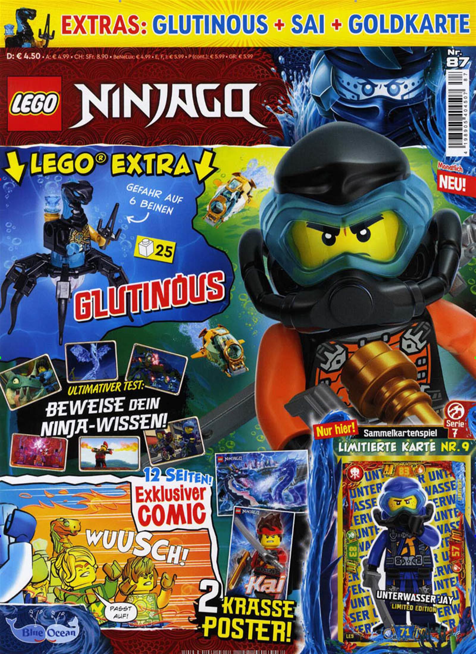 28   2017  NEU Lego Ninjago Heft Magazin Sammelheft Nr