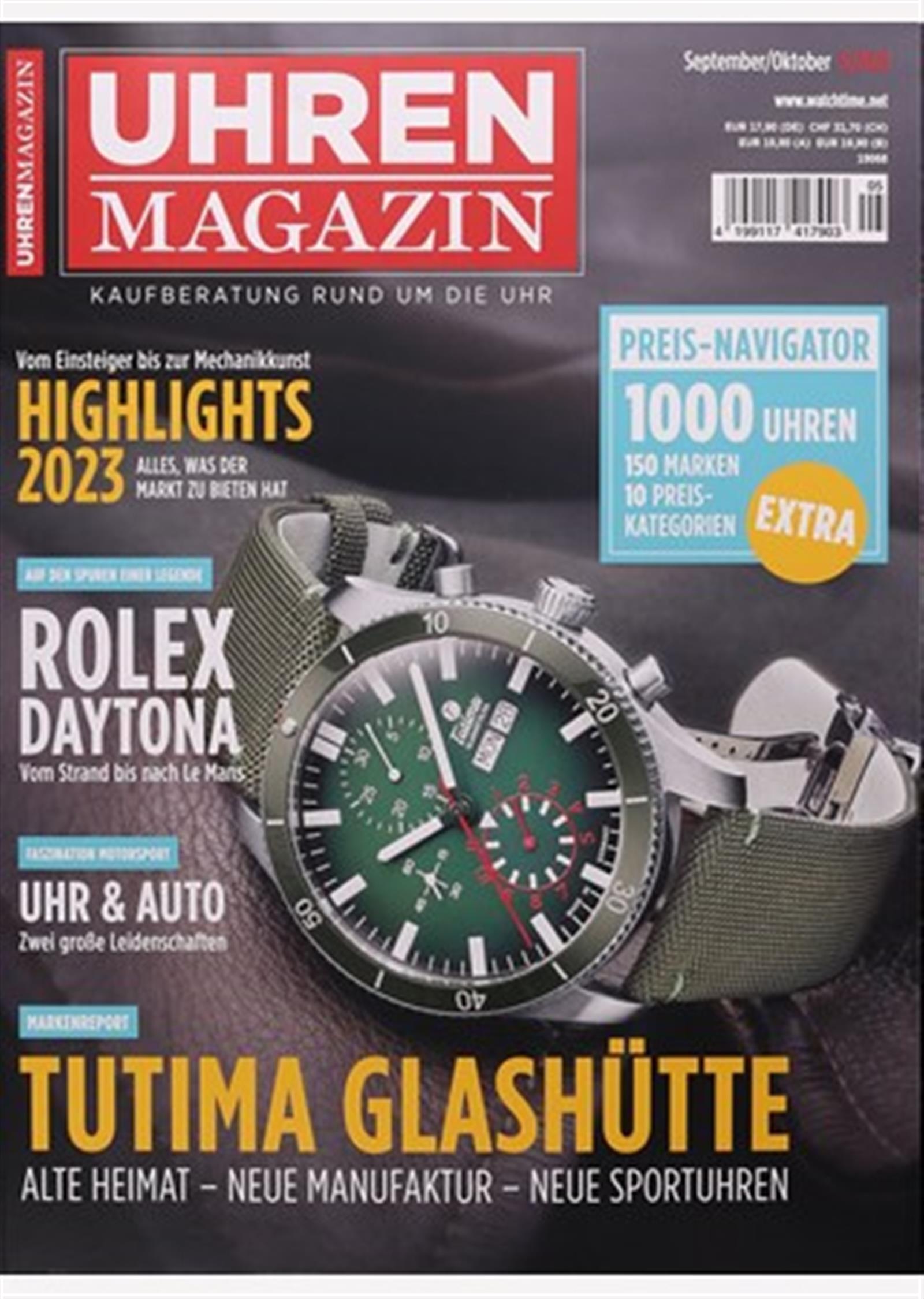 Uhren Magazin ▷ 35% Rabatt auf Mini- und Geschenkabo ▷