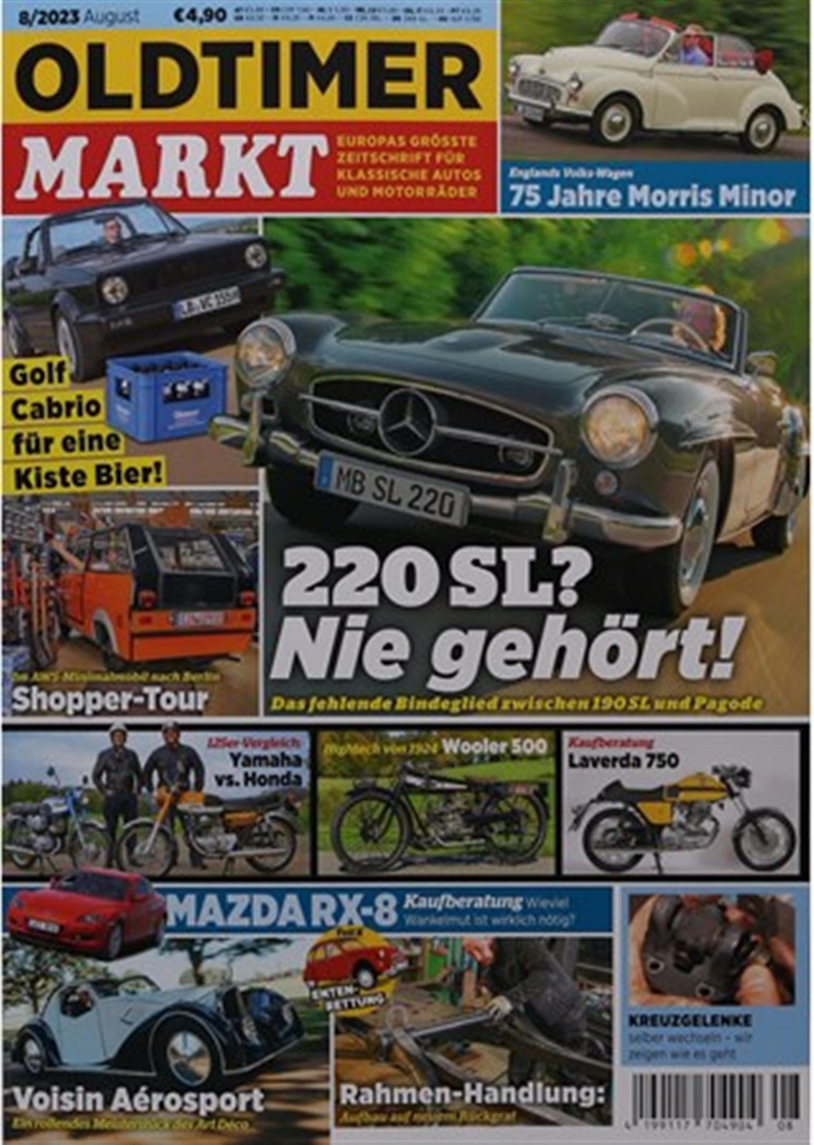 Oldtimer Markt Abo 35% Rabatt auf Mini- und Geschenkabo Presseplus.de