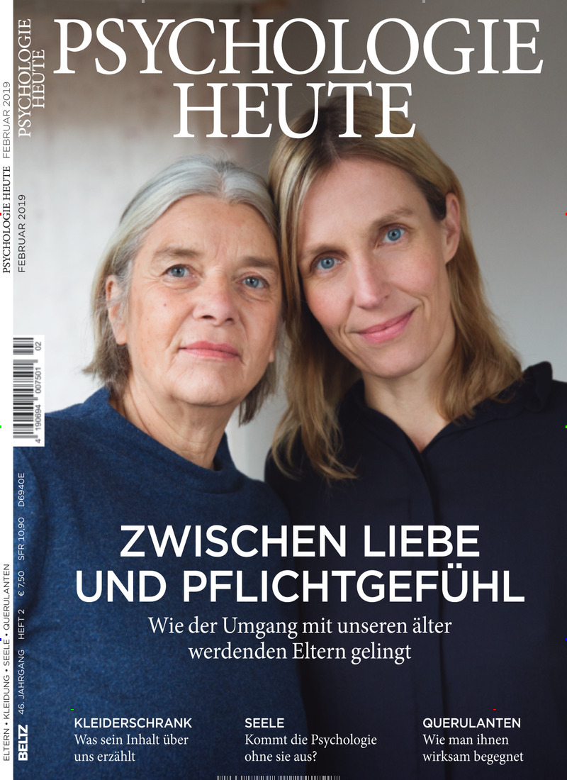Cover der Zeitschrift Psychologie Heute