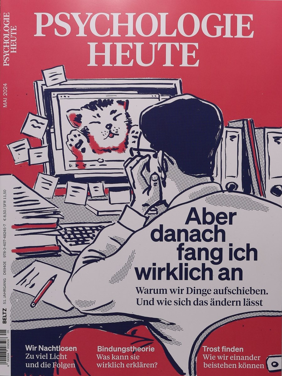 Cover der Zeitschrift Psychologie Heute 