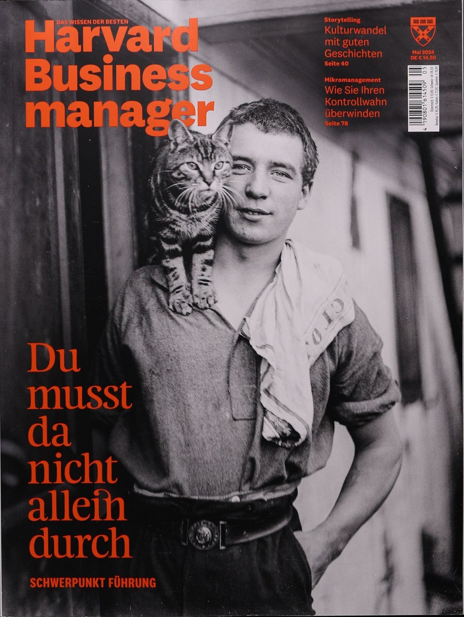 Cover Harvard Business manager Magazin