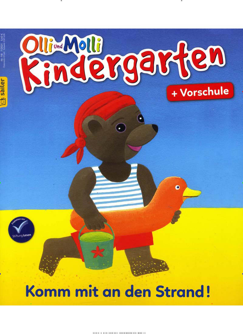  Olli & Molli Kindergarten Abo 35% Rabatt auf Mini- & Geschenkabo Illustration 