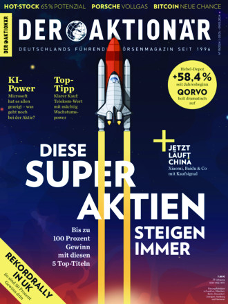 Das Cover des Magazins Der Aktionär