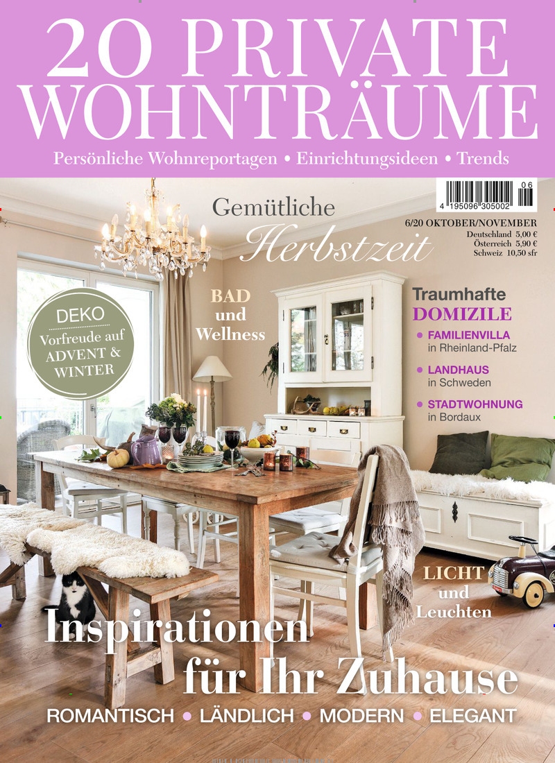 20 Private Wohnträume Abo 20 Private Wohnträume Abo